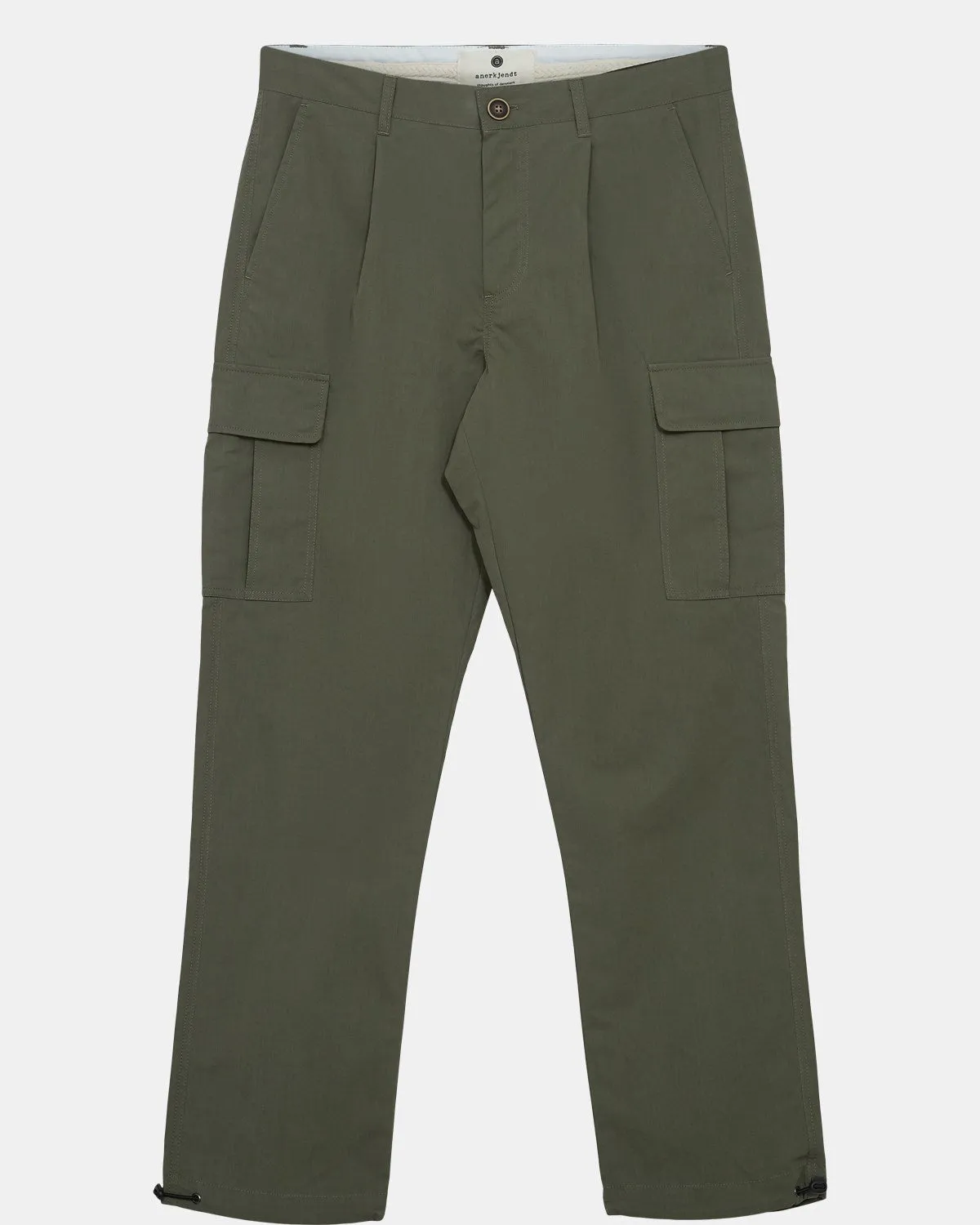 AKJAN CARGO TEC PANTS - Forest night