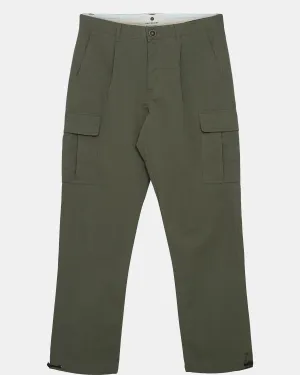 AKJAN CARGO TEC PANTS - Forest night