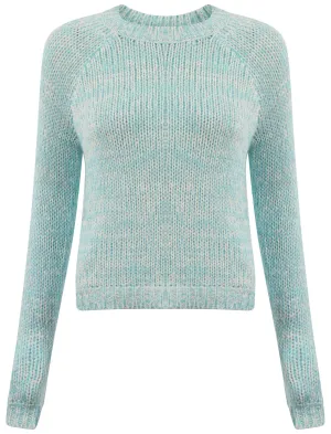 Amara Reya Trumpet Flower blue jumper