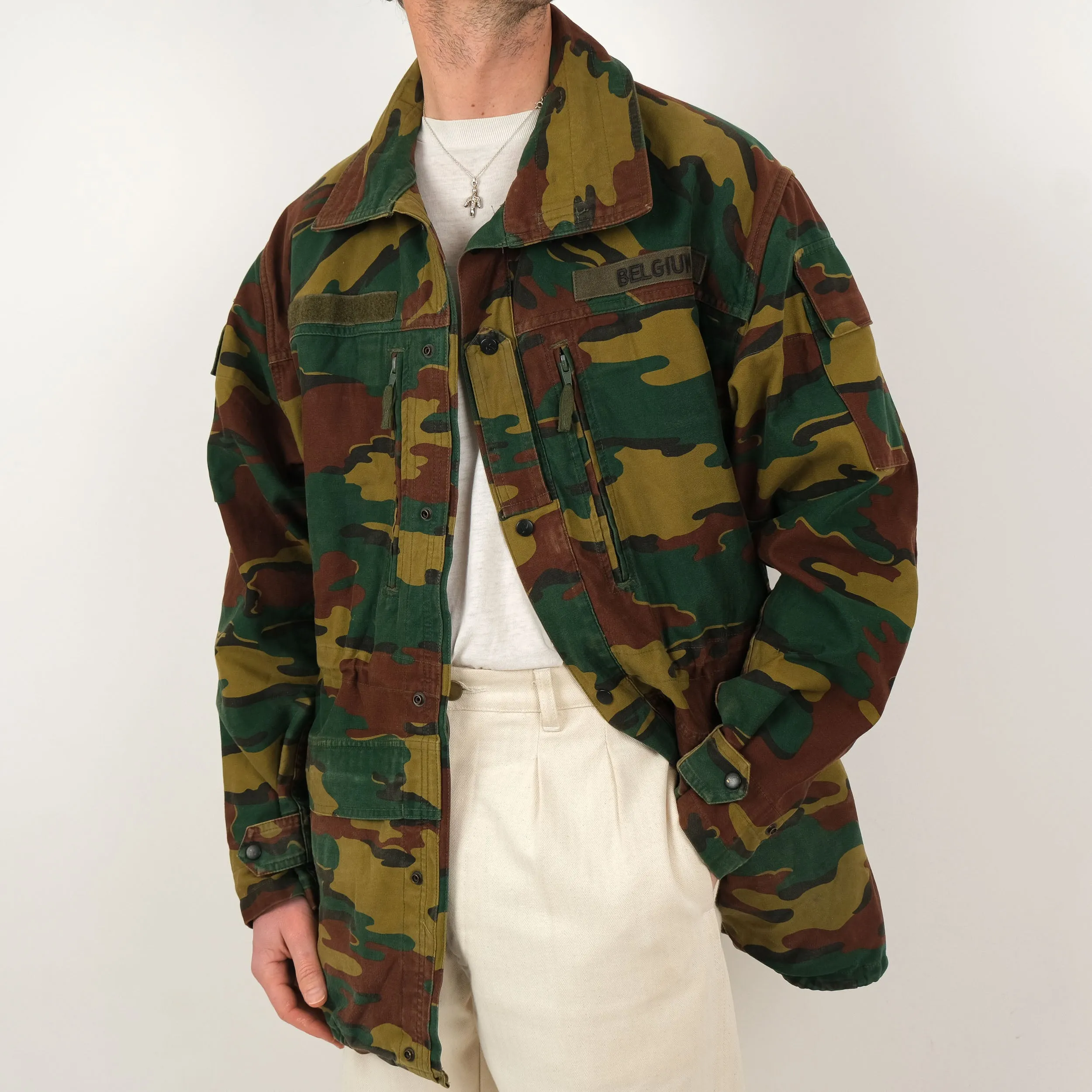 BELGIUM MILITARY CAMO JACKET