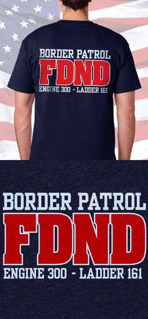 Border Patrol Back Design