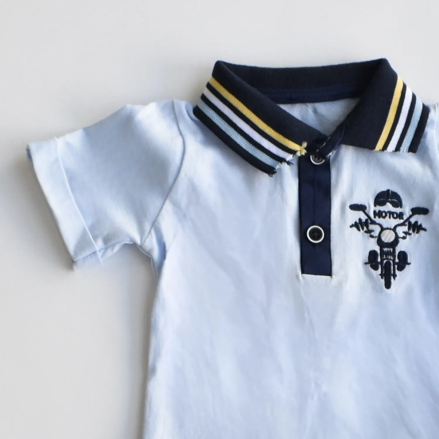 Born To Ride Boys Polo Set