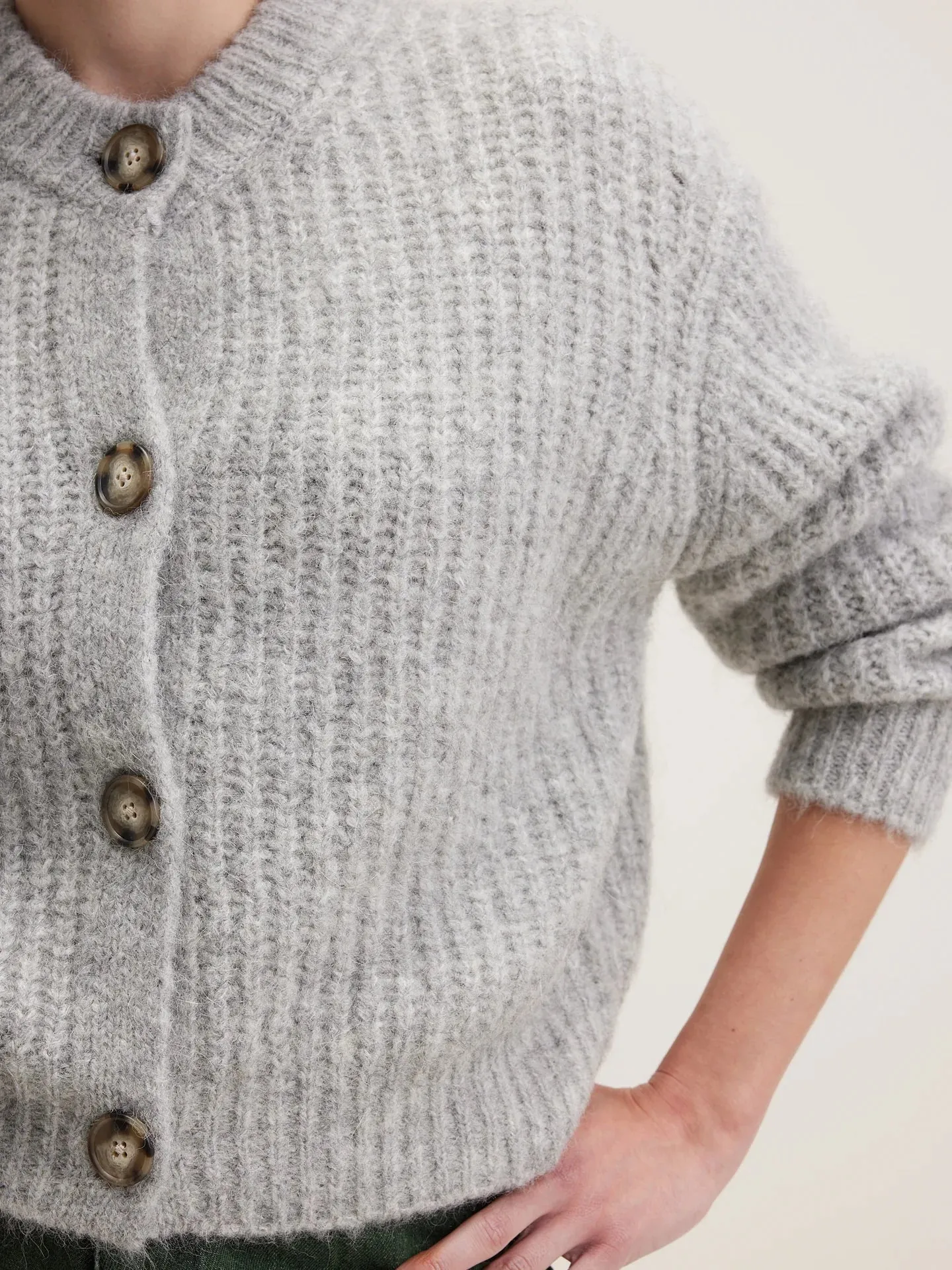 BR Adyka Cardi in Grey