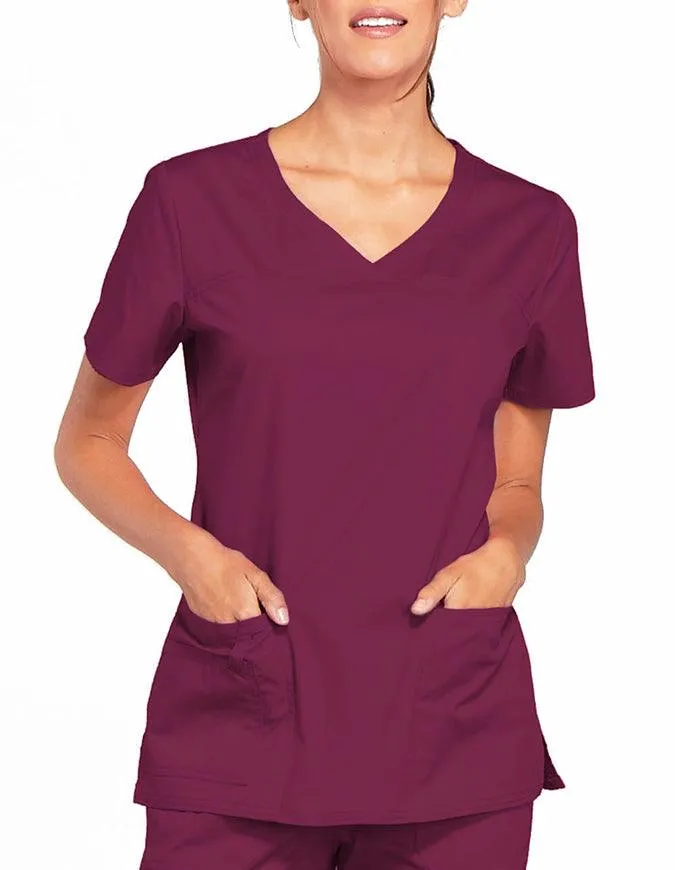 Cherokee Workwear Women's V-Neck Nursing Scrub Top