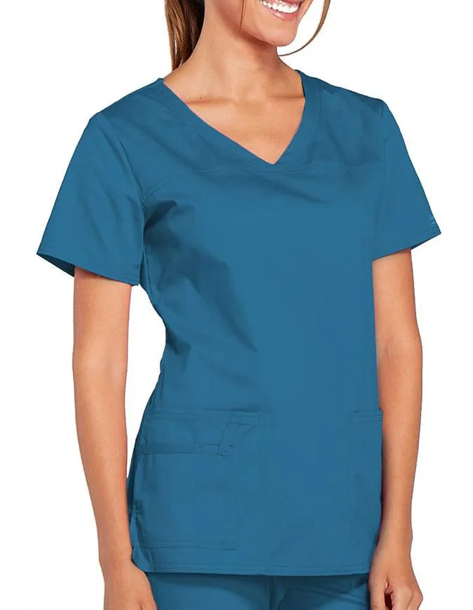 Cherokee Workwear Women's V-Neck Nursing Scrub Top