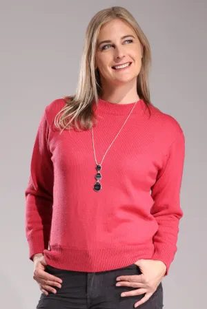 Classic look Jersey in Wool Blend | STRAWBERRY | 6841ZZ