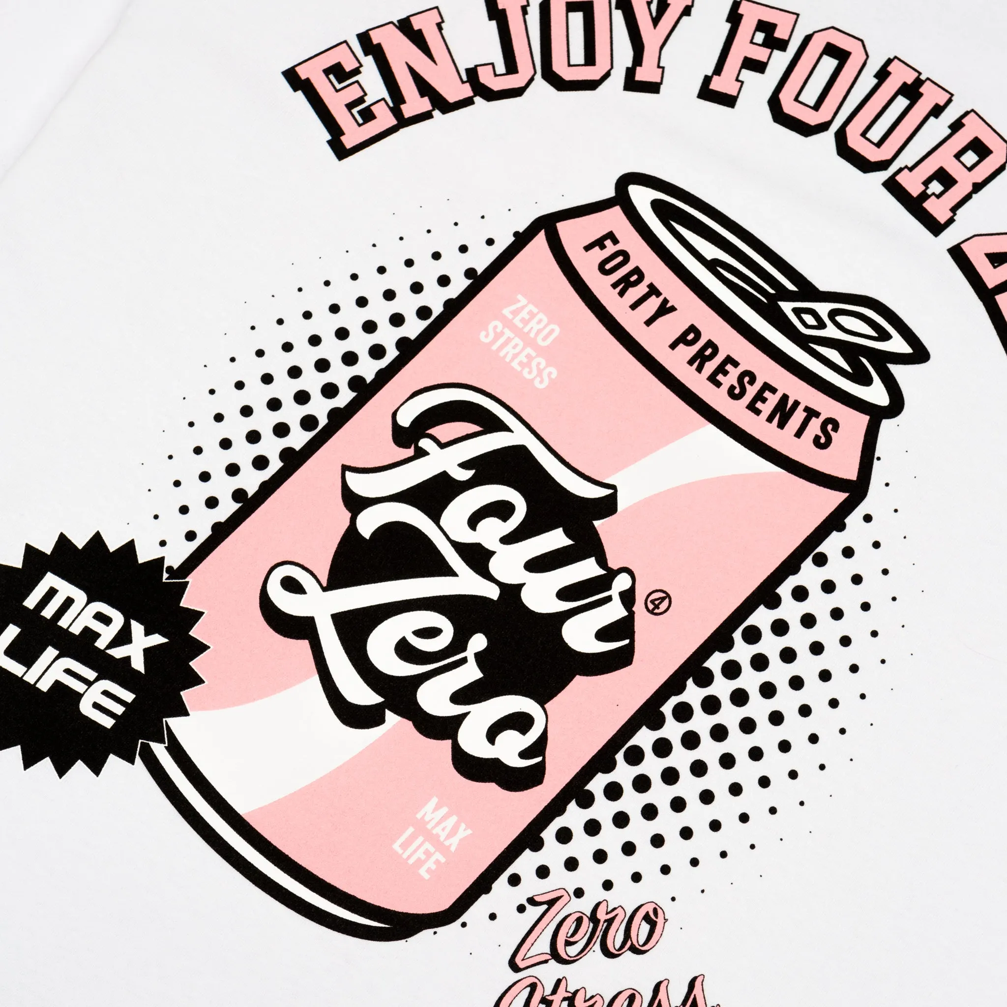 Four Zero Soda Tee (White)