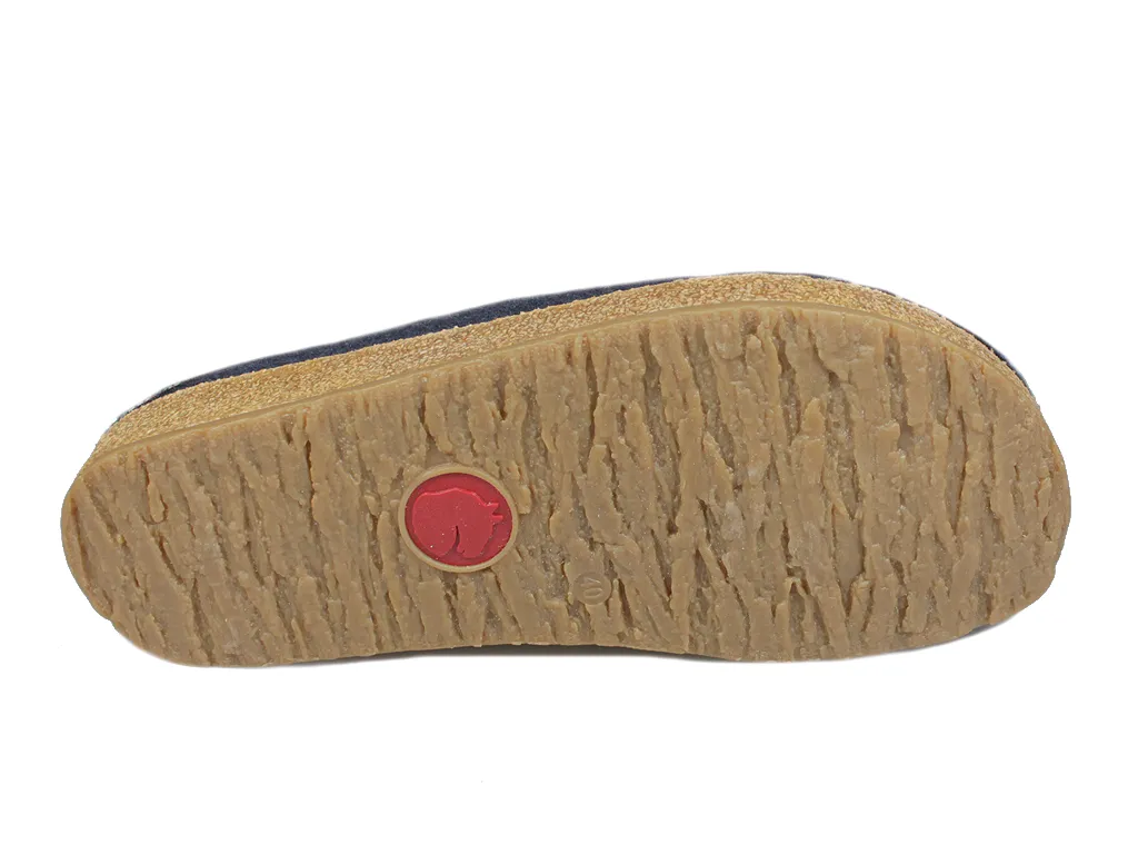 Haflinger Clogs Grizzly Franzl Navy