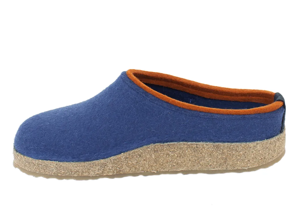 Haflinger Clogs Grizzly Kris Blueberry