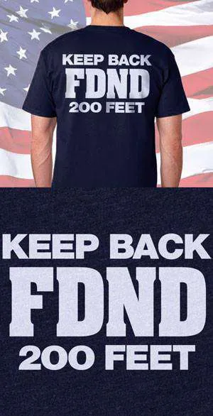 Keep Back 200 Feet