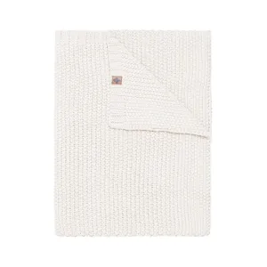 Kyte Baby Chunky Knit Toddler Blanket in Cloud