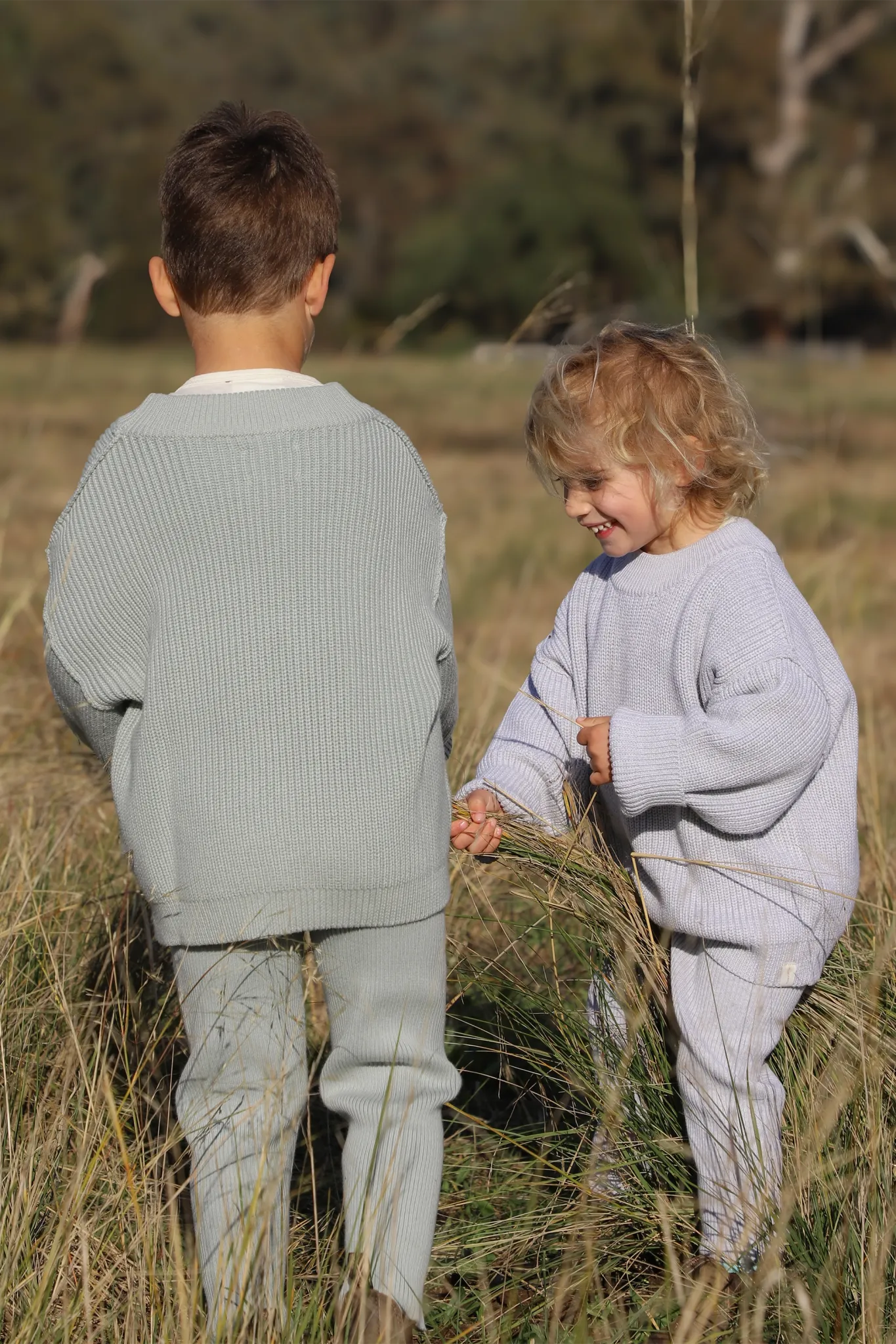 Mini Rib Knit Pants