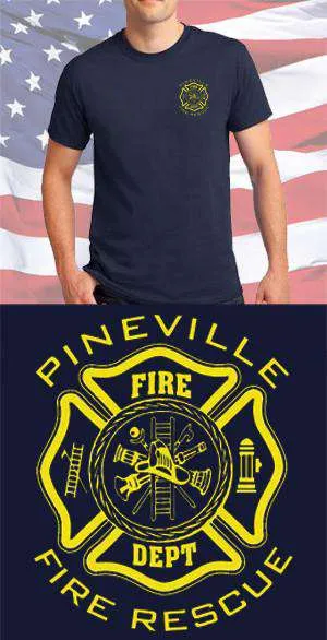 Pineville Fire Department Maltese Cross