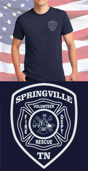 Springville Fire Department Maltese Cross