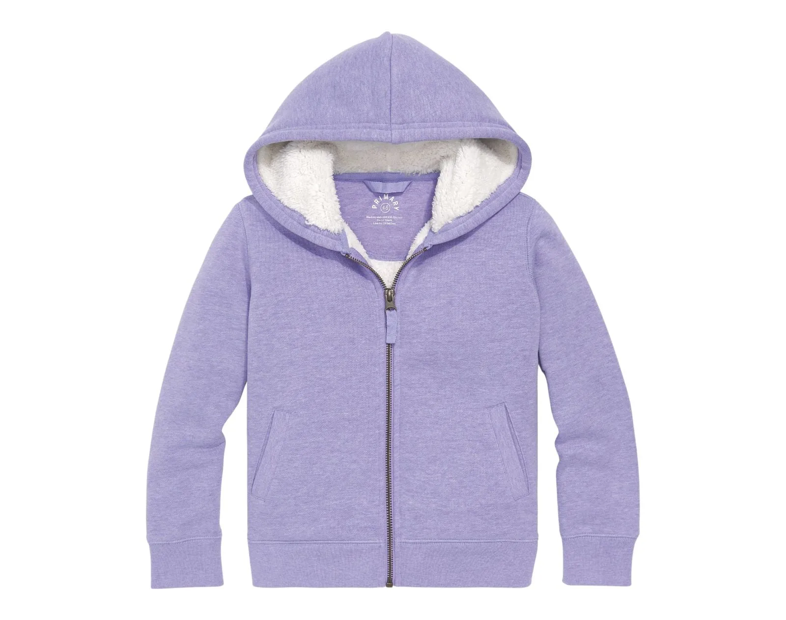 Teddy Fleece-Lined Zip Hoodie